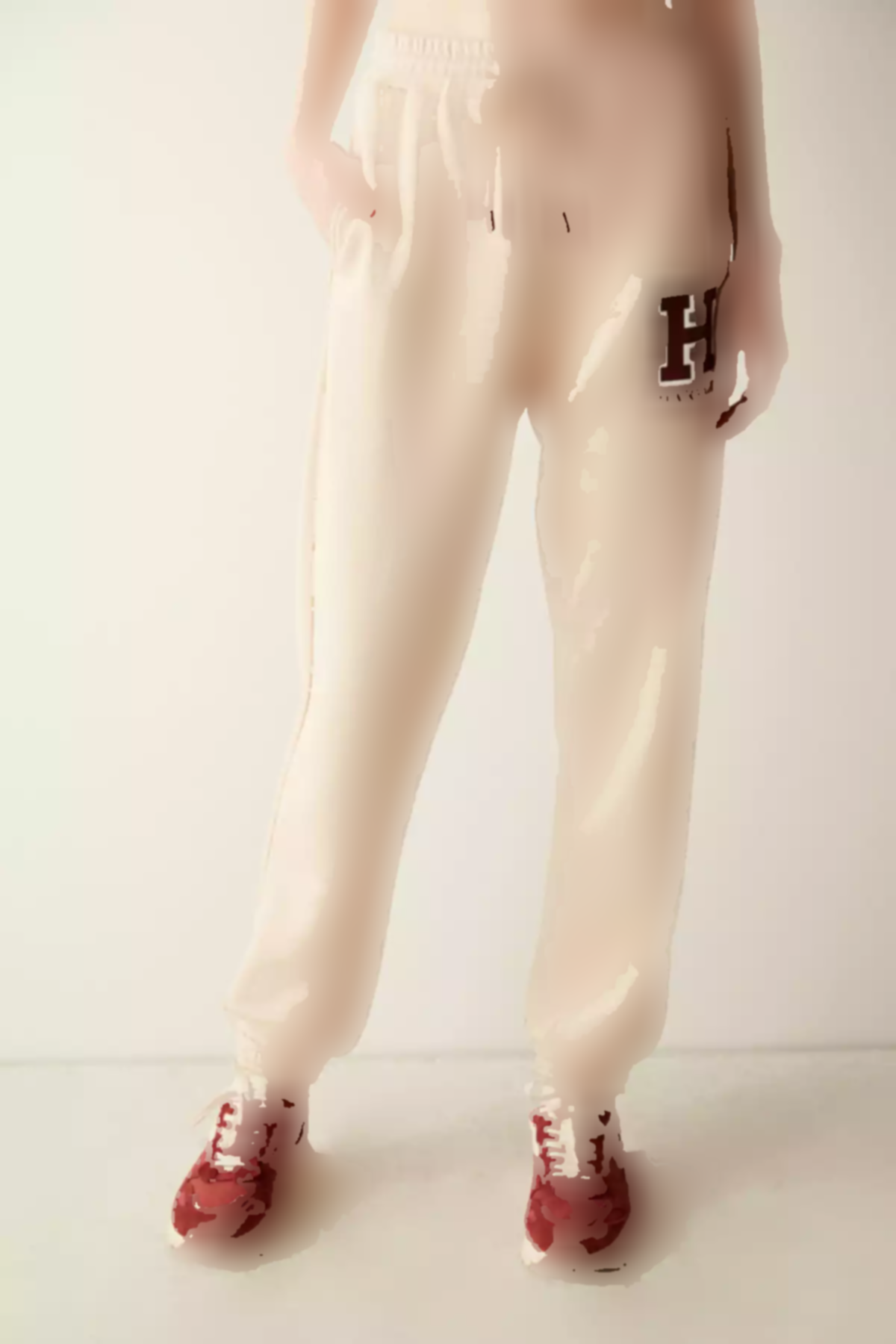 آرم دور کمر بلند جاگر چاپی رنگ سنگی برند Penti کد 1758037265