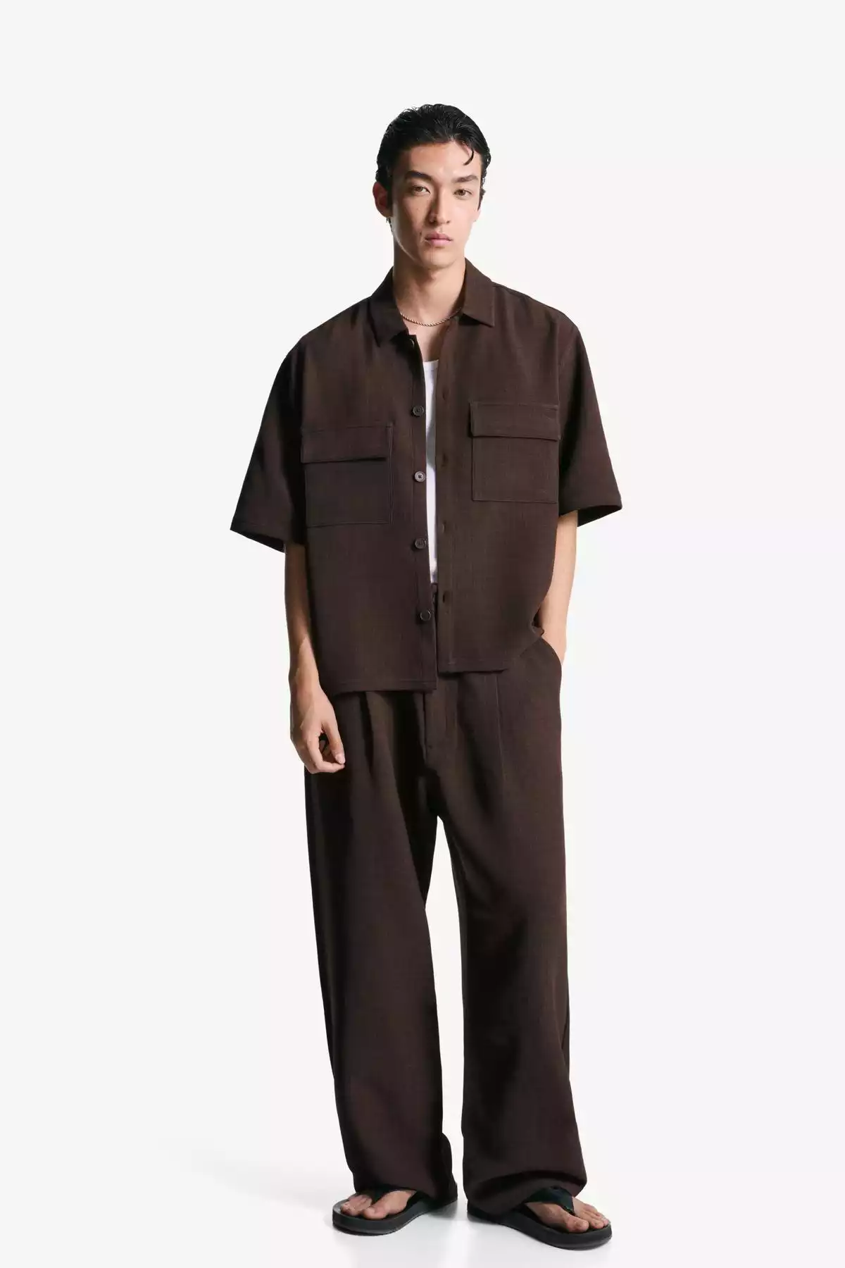 پیراهن آستین کوتاه برند Bershka کد 1757755089