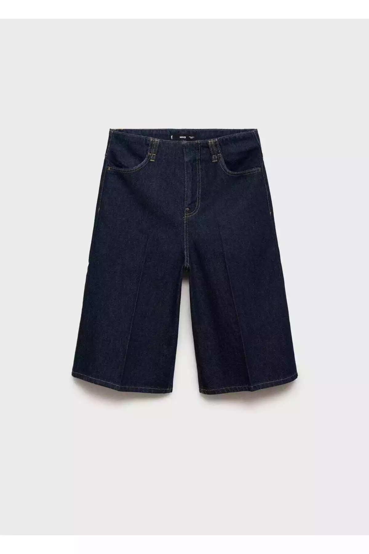 دور کمر برمودا وسط جین برند MANGO کد 1758471186