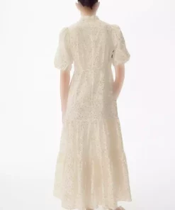 پیراهن طبقه دار پنبه ای برند H&M کد 1759239671