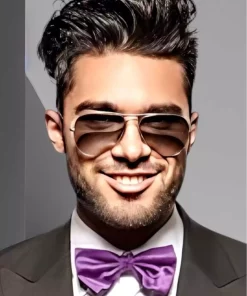 پاپیون ساتن تک رنگ مردانه برند Uniquetrenders کد 1758269587