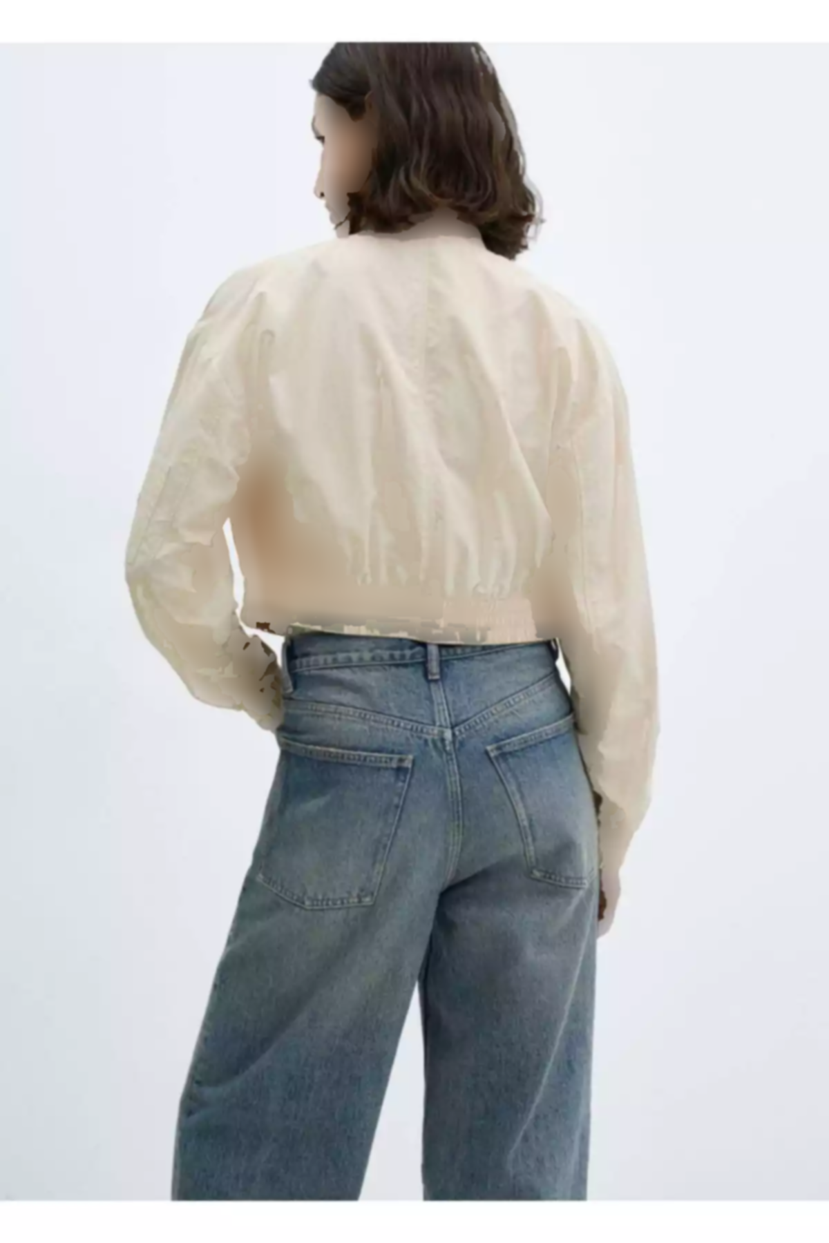 کت جیب دار بامبر برند MANGO کد 1758264129