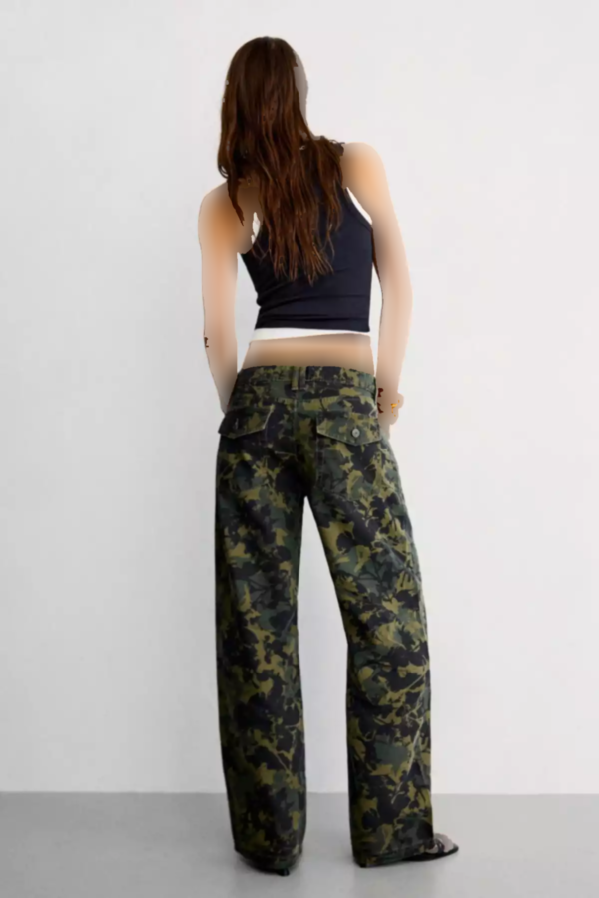 صاف چاپی شلوار برند Bershka کد 1758115933