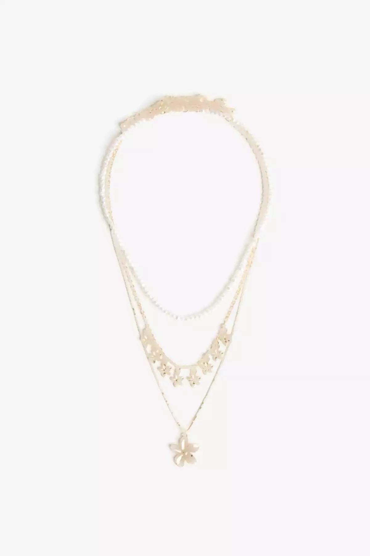 گردنبند ست مصنوعی گلدار برند Bershka کد 1757259548