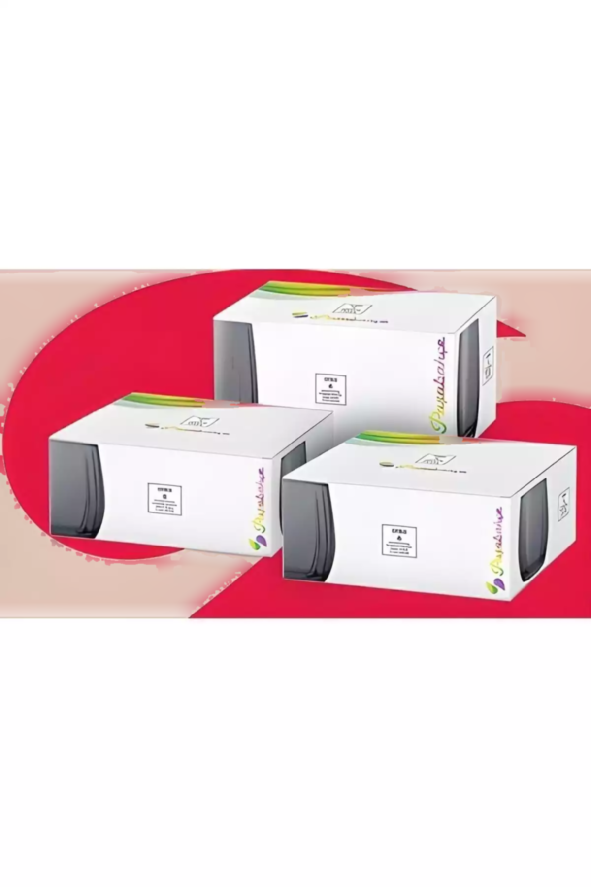 ست لیوان 6نفره 12تکه رنگ طوسی برند Paşabahçe کد 1758223271