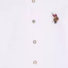 پیراهن ساده آستین بلند پسرانه سفید برند U.S. Polo Assn. کد 1757788929