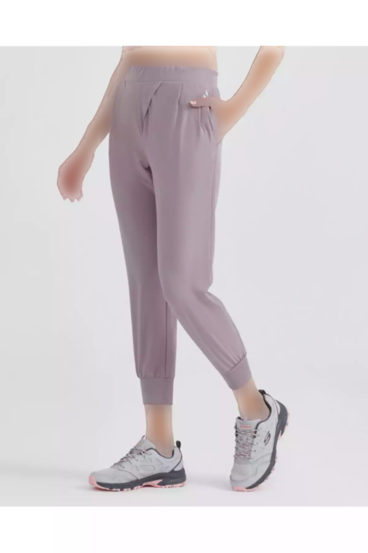 شلوار راحتی روزانه میکرو جاگر صورتی زنانه برند Skechers کد 1757206688