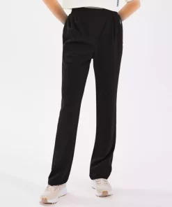 عریض میکرو شلوار مشکی زنانه برند Skechers کد 1757204408