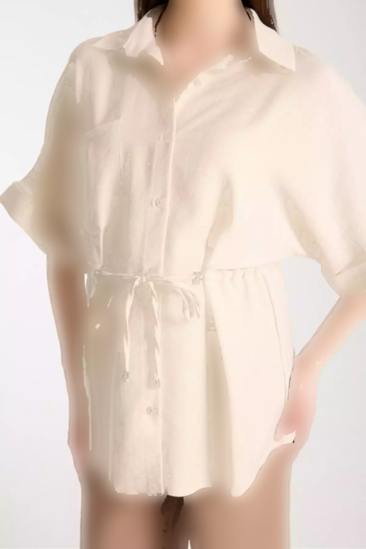 بلوز یقه پیراهنی پیراهن بارداری برند LİYACA کد 1757238428