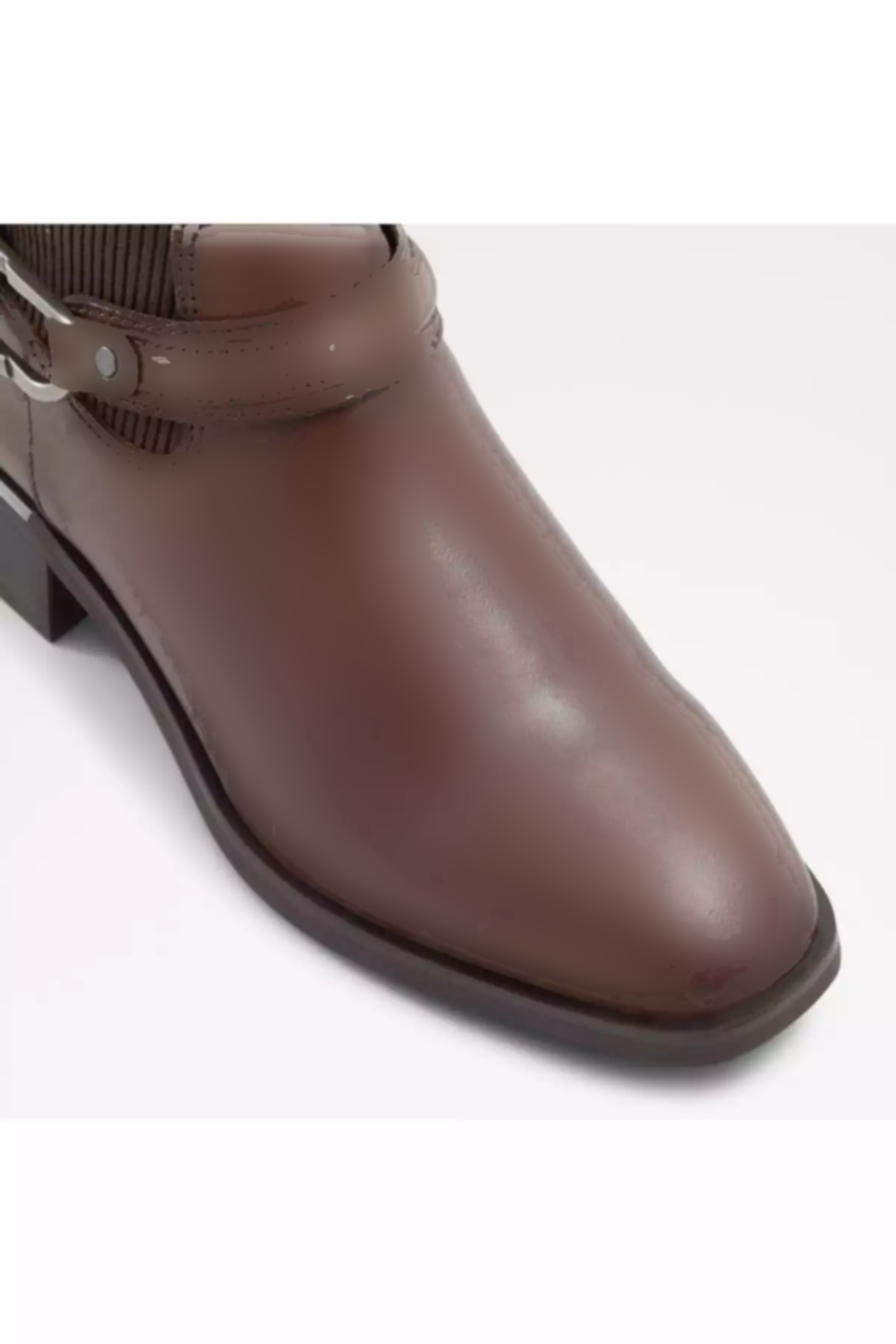 ساده پوتین زنانه قهوه چرم اصل برند Aldo کد 1758505389