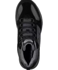 کفش اسپرت 51895bkcc مشکی مردانه پوست آهن دره- برند Skechers کد 1757196788