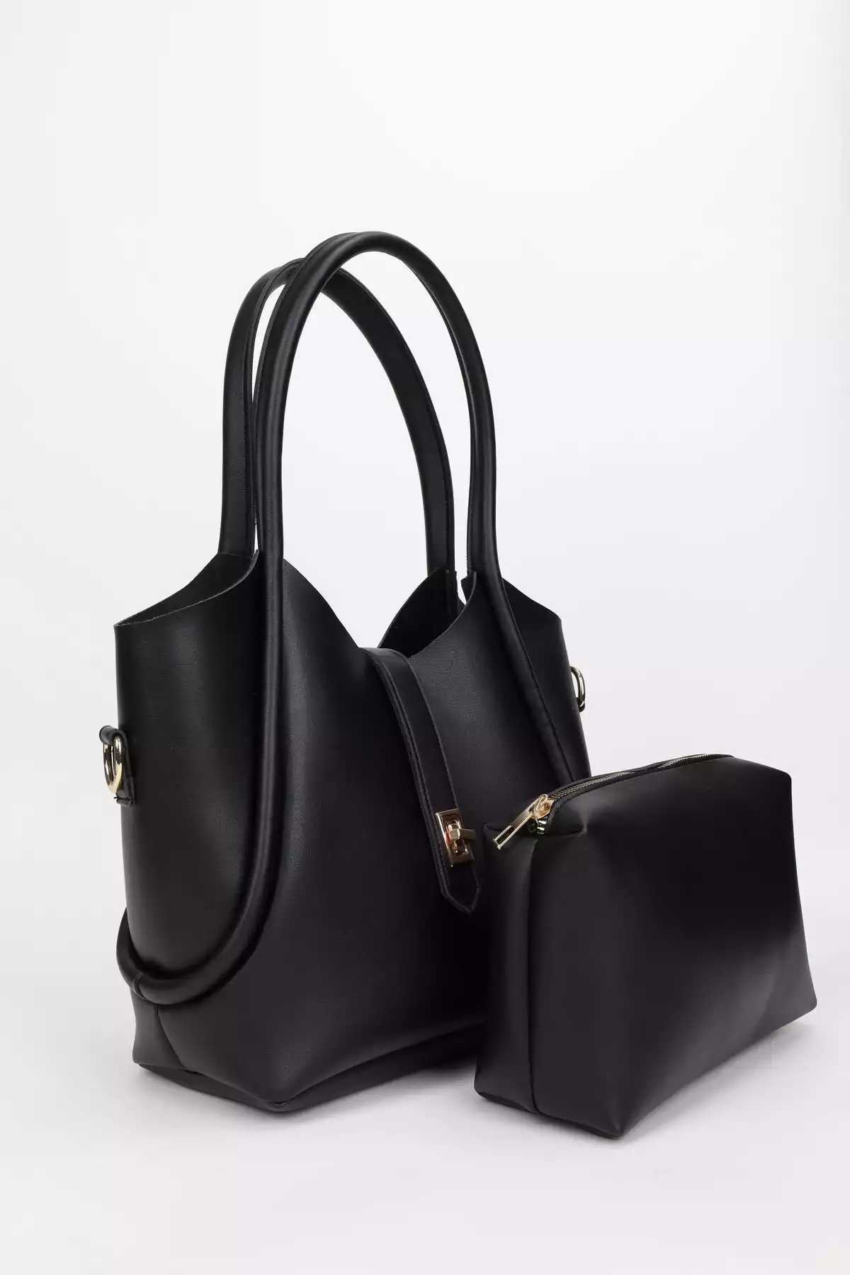 ضربدری دوشی بلند آرایش طرحدار دستی زنانه بنددار قفل مشکی برند NOTHING کد 1758177665