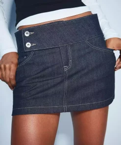 دامن شلوارک جین برند Bershka کد 1758255668