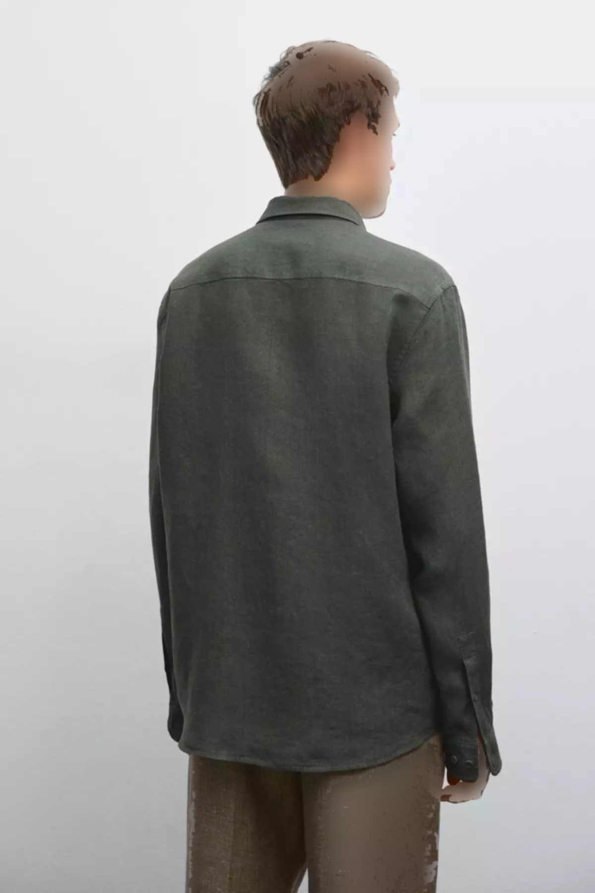 پیراهن متناسب کتان برند Massimo Dutti کد 1757748849