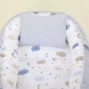 کریر لانه زنبوری دو طرفه آبی بالشت برند Yunikobaby کد 1757094072