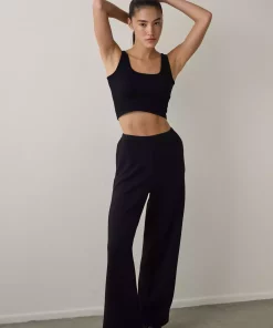 شلوار راحتی لخت برش گشاد مشکی برند Penti کد 1758030188