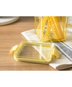 ظرف مواد غذایی پلاستیکی 1800میلی لیتر زرد رنگارتو برند English Home کد 1758379271