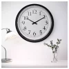ساعت دیواری مشکی برند IKEA کد 1758138066