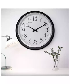ساعت دیواری مشکی برند IKEA کد 1758138066