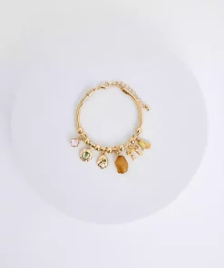 دستبند رنگ طلایی برند Penti کد 1757263328