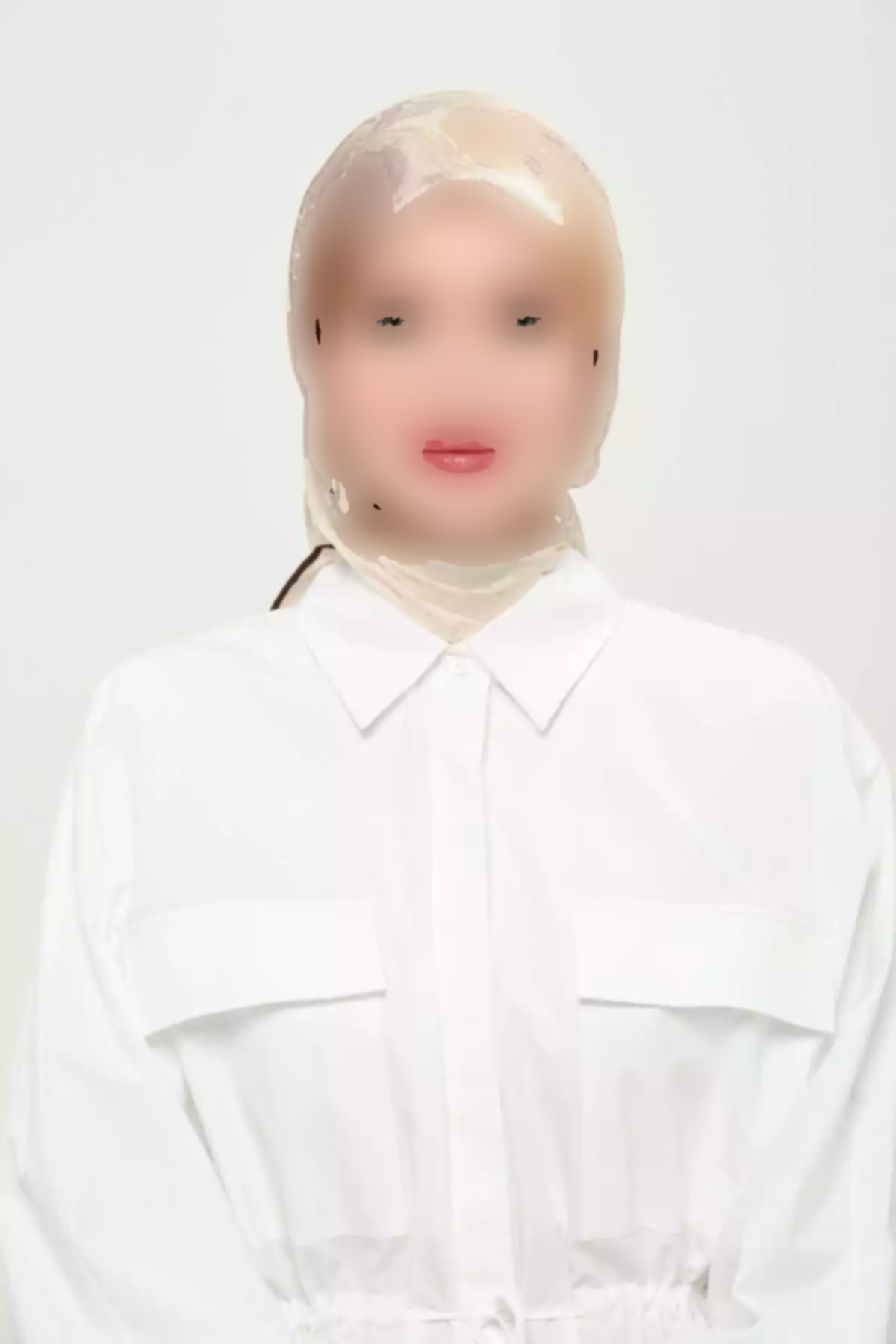 روسری لیز نمیخورد روزانه طرحدار چاپی چند رنگ غیر کریستالی برند Madame Polo کد 1757934669