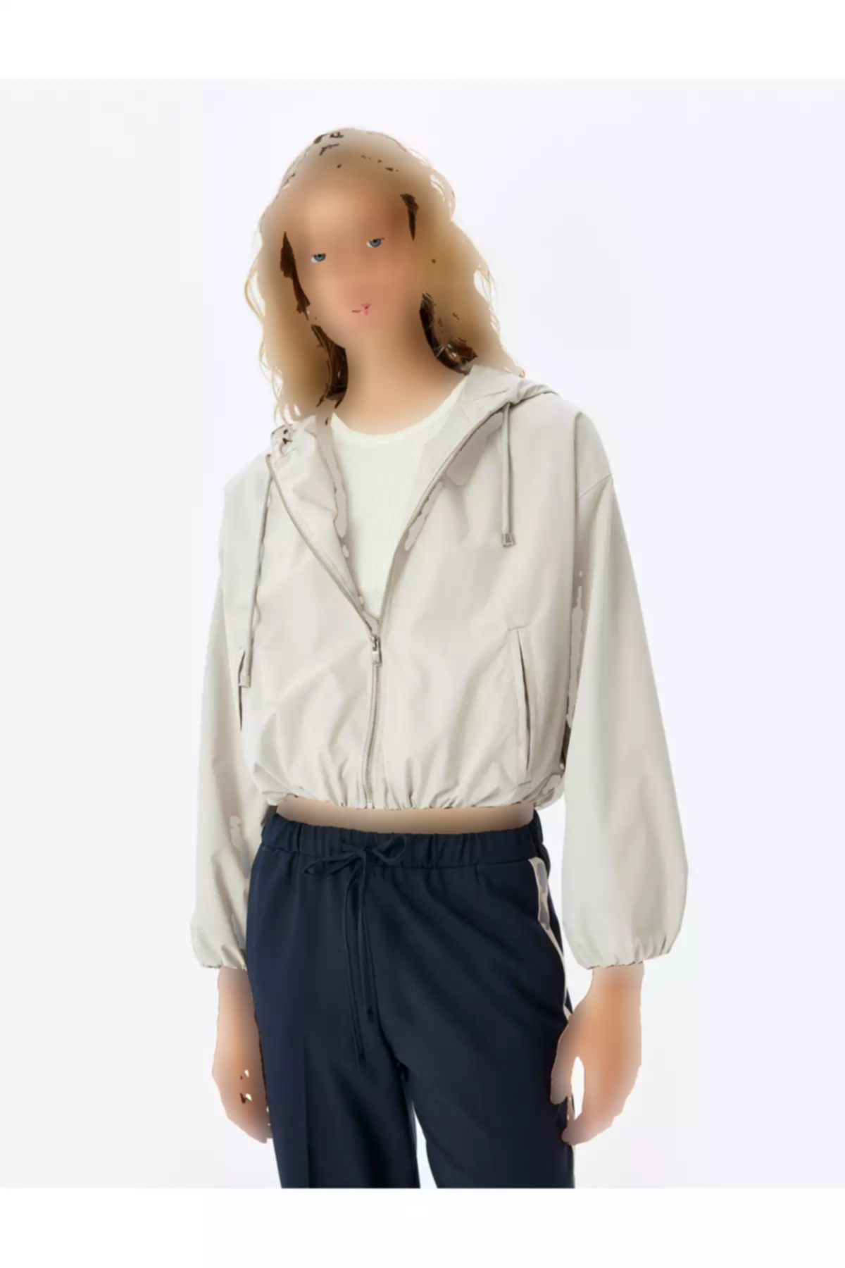 بارانی گشاد جیب دار کلاهدار آستین بلند برند Koton کد 1757707869