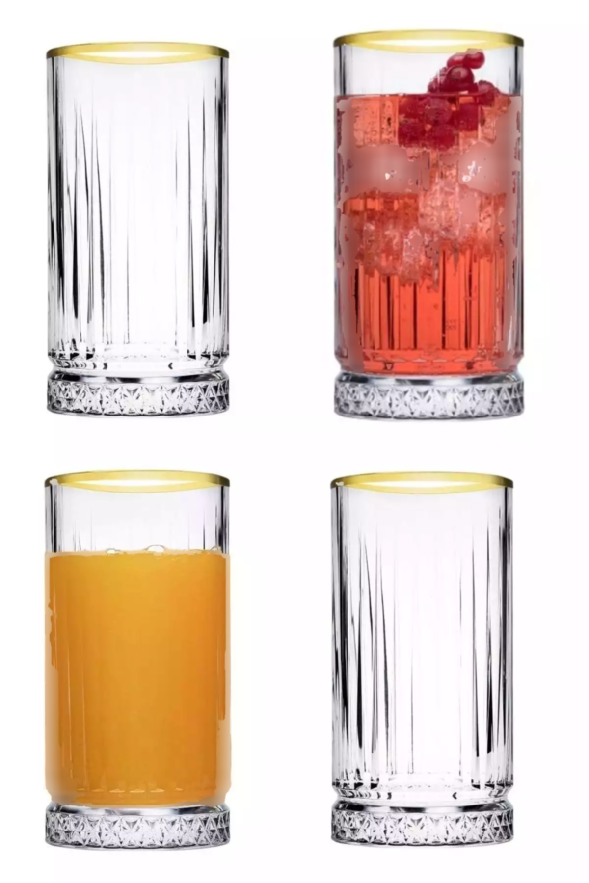 جعبهدار لیوان طلاکاری شده 520015اصلی. 4500 بلند طلایی برند Paşabahçe کد 1758238331