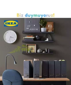 ساعت دیواری بی صدا رنگ سفید ترومما 25|cm برند IKEA کد 1758138063