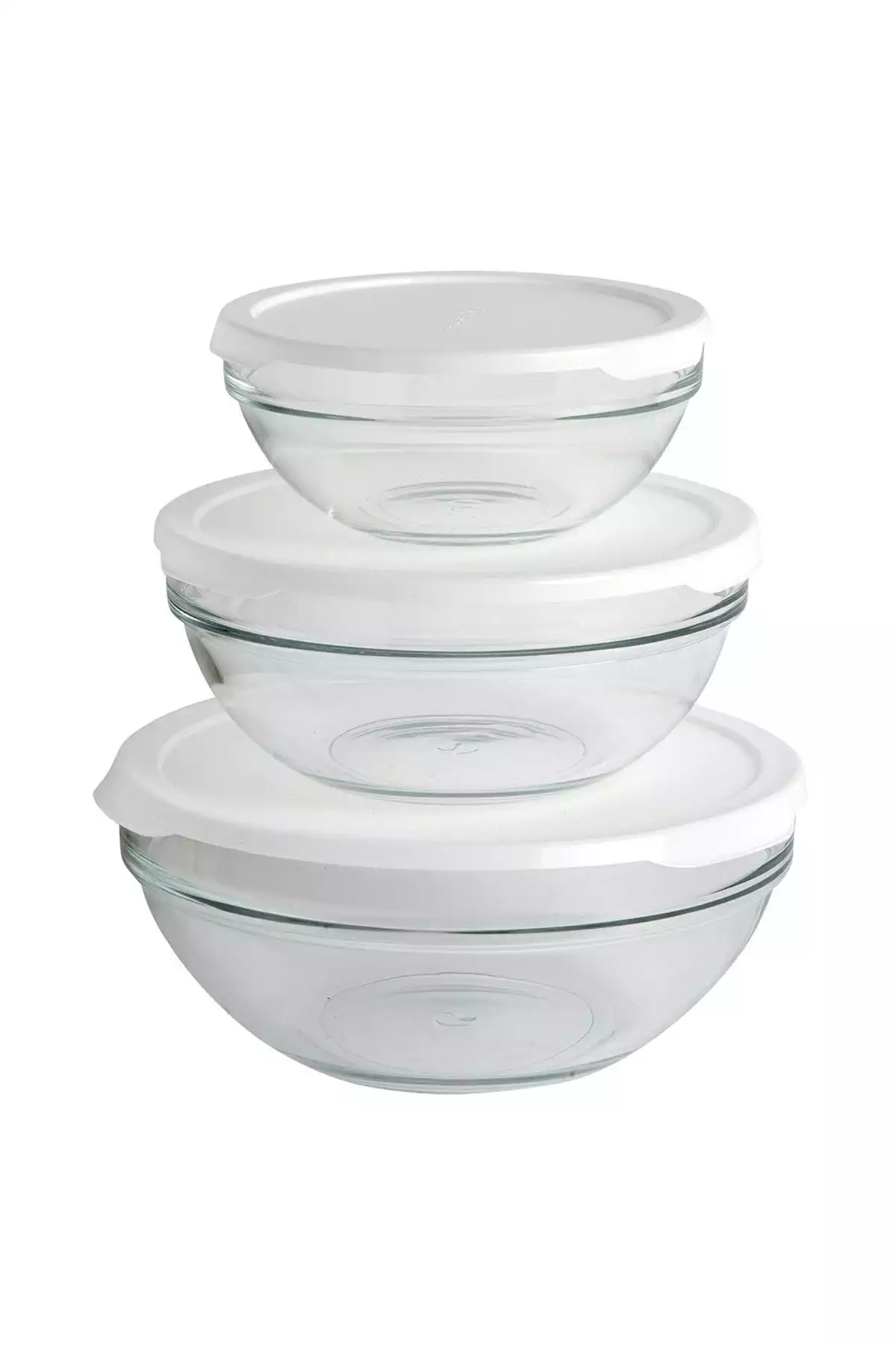 ظرف نگهداری شیشه ای آبی سفید برند Paşabahçe کد 1758213722