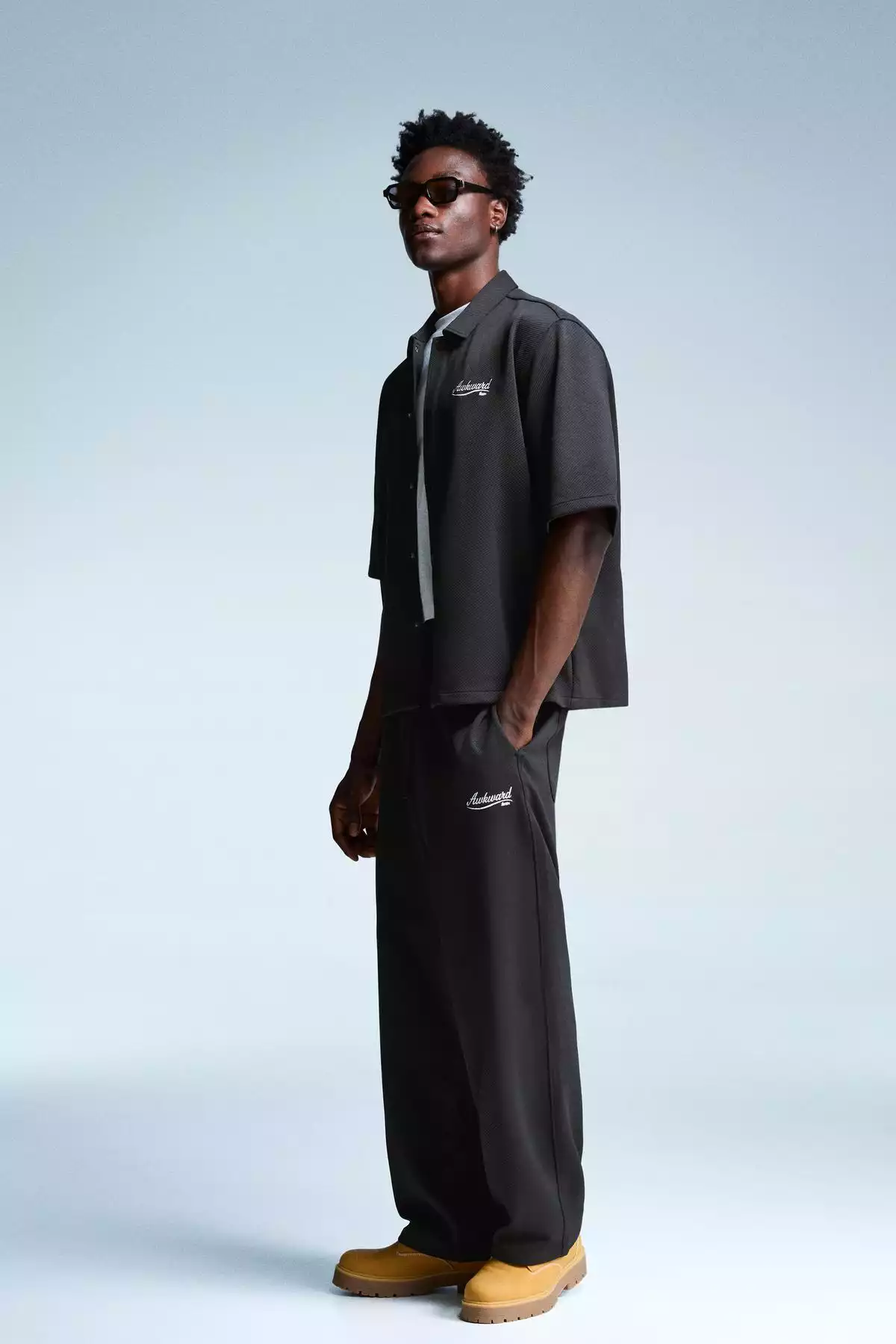 پیراهن کار شده آستین کوتاه برند Bershka کد 1757754790