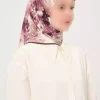 روسری چاپی چند رنگ 90x90cm برند Madame Polo کد 1757932873
