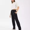 عریض میکرو شلوار مشکی زنانه برند Skechers کد 1757204408