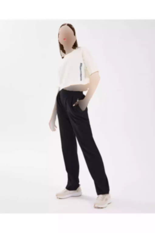 عریض میکرو شلوار مشکی زنانه برند Skechers کد 1757204408