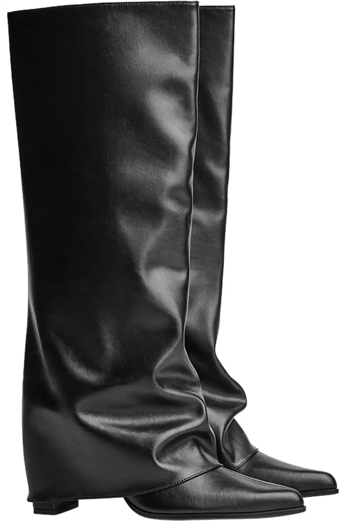 چکمه پاشنه بلند شلوار برند Bershka کد 1758505383