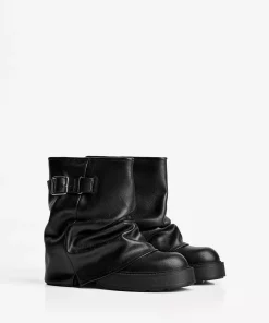 چکمه سگک دار شلوار سر راست، برند Bershka کد 1758505388