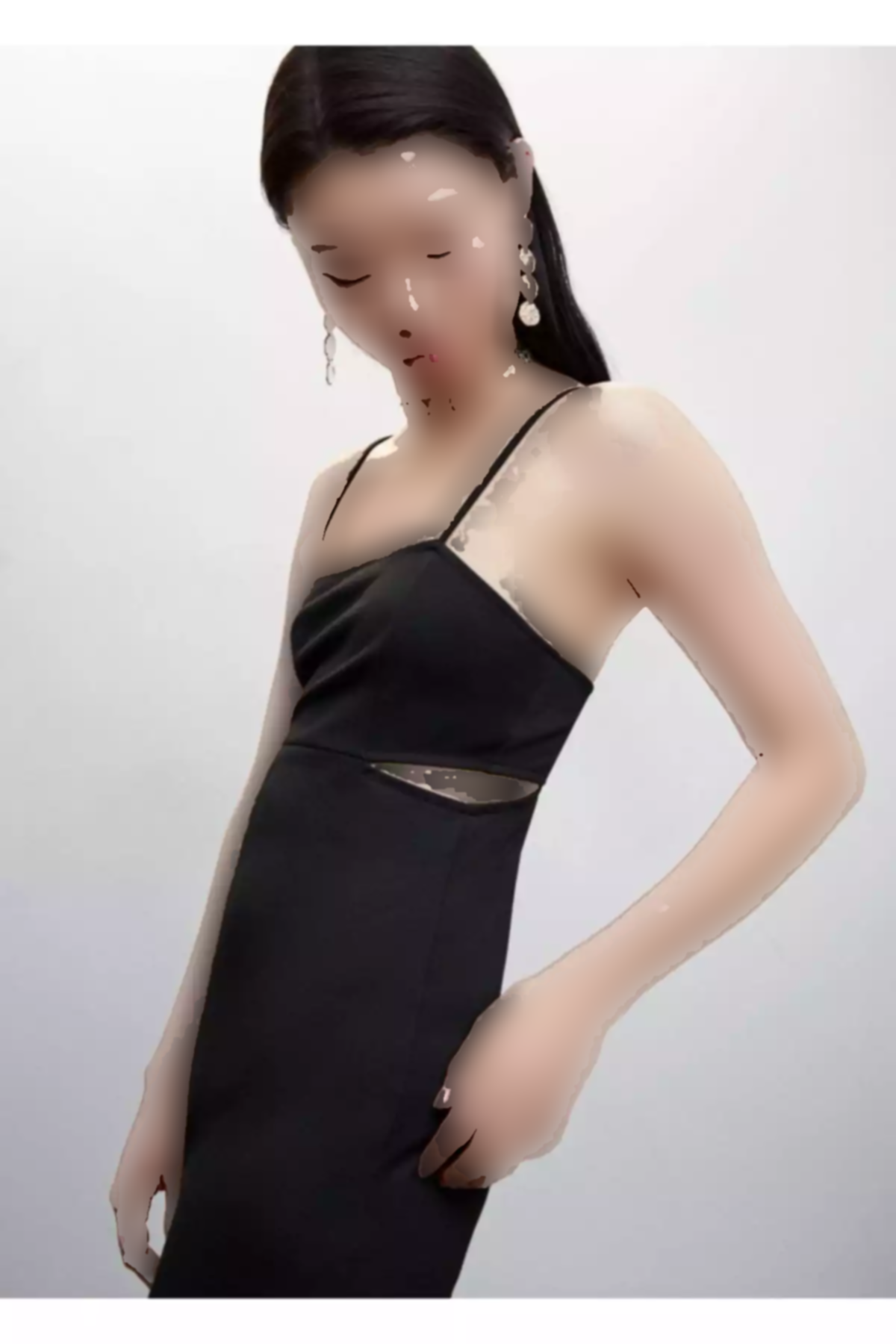 سرهمی بلند طرحدار برند MANGO کد 1757740390