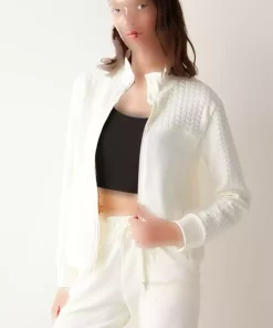 کت طرحدار پنبه دوزی شده سفید برند Penti کد 1758259388