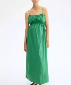 پیراهن پوپلین بنددار برند H&M کد 1759246865