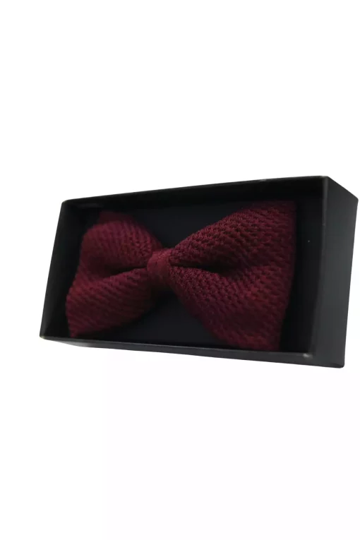 پاپیون بافتنی جعبه‎دار پارچه برند Elegante Cravatte کد 1756964532