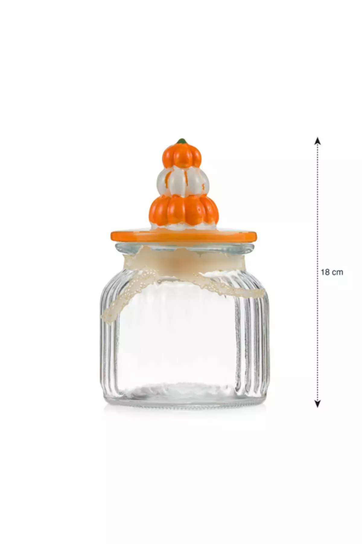 ظرف نگهداری بی رنگ خانه شیشه ای 600میلی لیتر شکلدار عسل برند LC Waikiki کد 1758385328