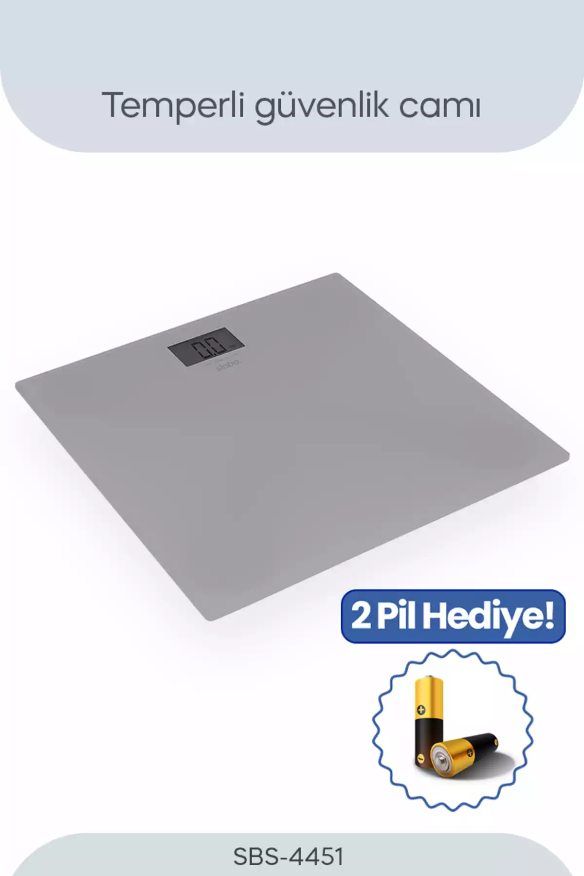 حمام طوسی تیره مقیاس شده برند Sinbo کد 1757774529