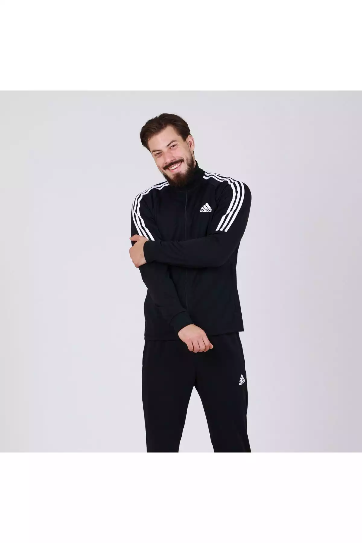 ست لباس راحتی برش راحت روزانه مردانه به ورزش برند adidas کد 1759202530