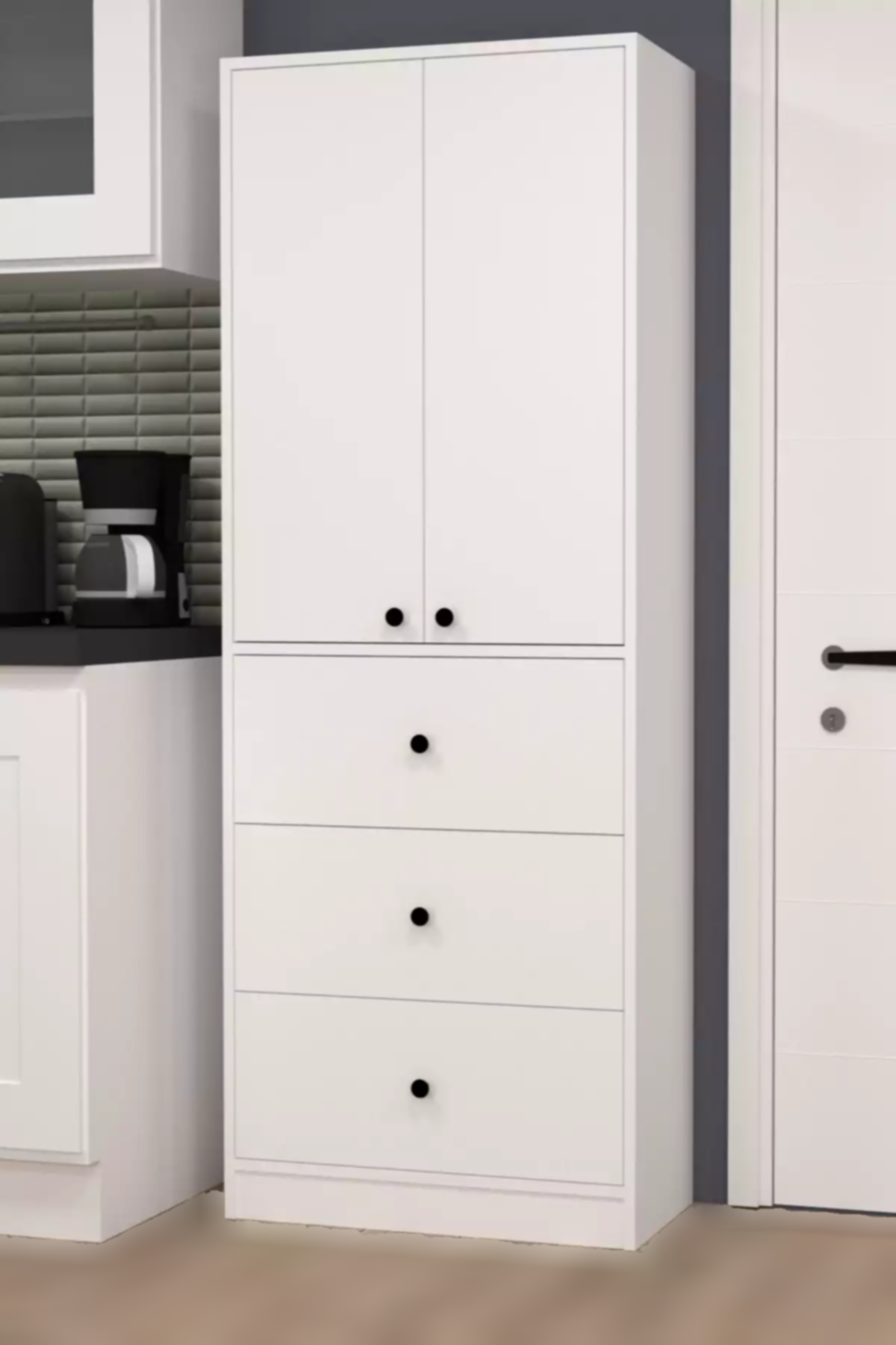 کابینت آشپزخانه خورشید 2دربدار 3کشودار برند MOBİLİQUE کد 1758350470