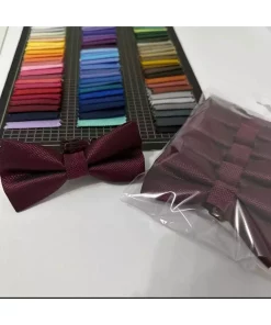 پاپیون طرحدار زرشکی برند couis کد 1758008466