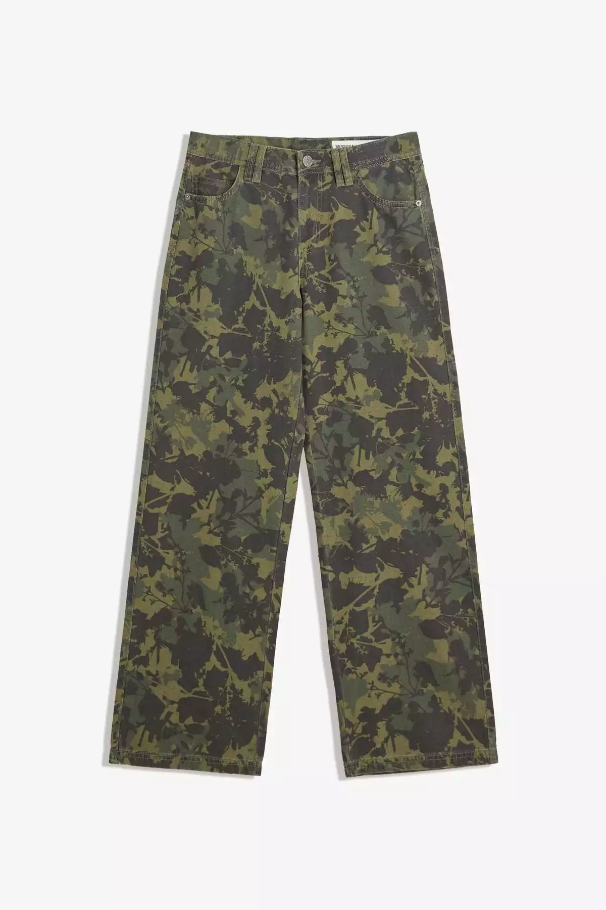 صاف چاپی شلوار برند Bershka کد 1758115933