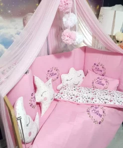 ست خواب گلدار کودک قلاب دوزی شده برند Baby Clime کد 1757061665