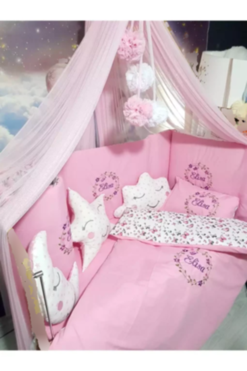 ست خواب گلدار کودک قلاب دوزی شده برند Baby Clime کد 1757061665