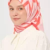 روسری پارچه دیجیتالی تویل چند رنگ 90x90cm برند Madame Polo کد 1757932863
