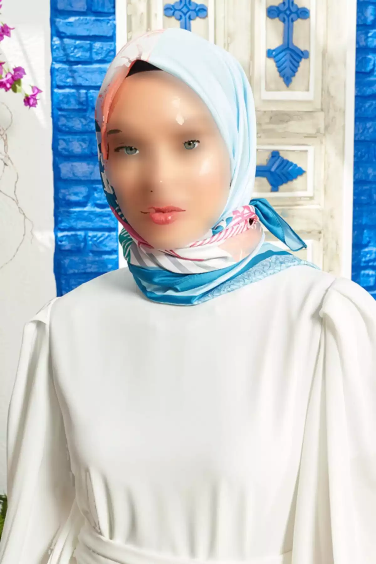 روسری سری روکوکو برند Madame Polo کد 1757935864