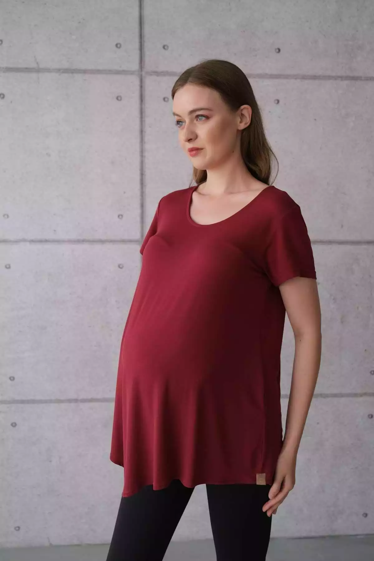 تک نفره زرشکی عدد تیشرت بارداری برند SARE ERKMEN کد 1758296474